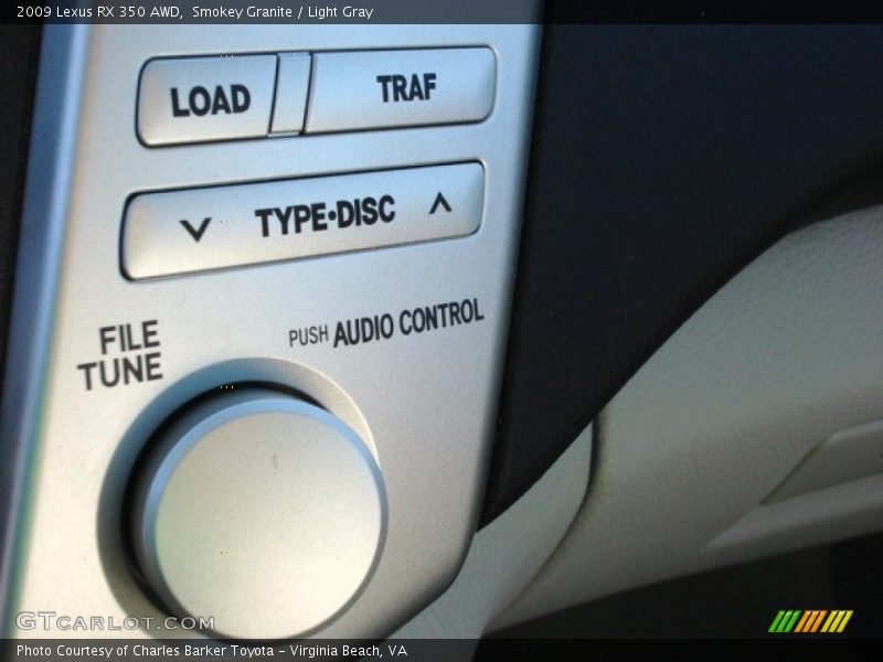 Smokey Granite / Light Gray 2009 Lexus RX 350 AWD