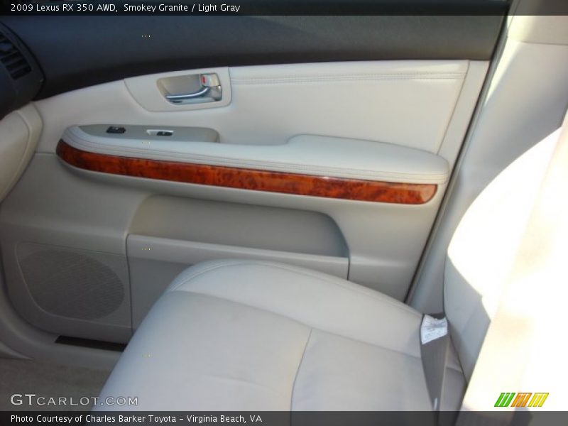 Smokey Granite / Light Gray 2009 Lexus RX 350 AWD