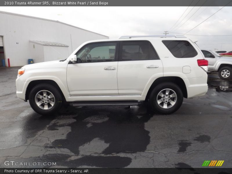 Blizzard White Pearl / Sand Beige 2010 Toyota 4Runner SR5
