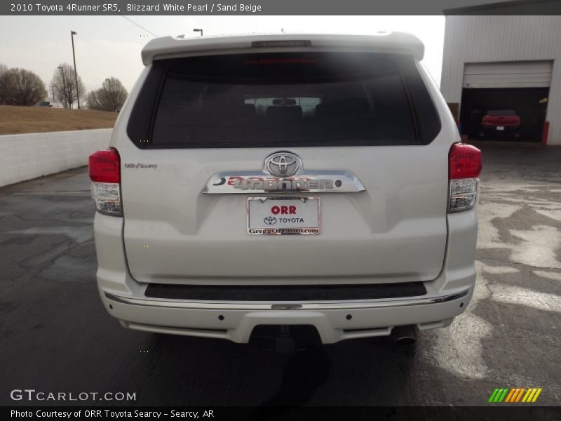 Blizzard White Pearl / Sand Beige 2010 Toyota 4Runner SR5
