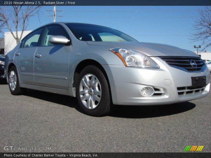 Radiant Silver / Frost 2010 Nissan Altima 2.5