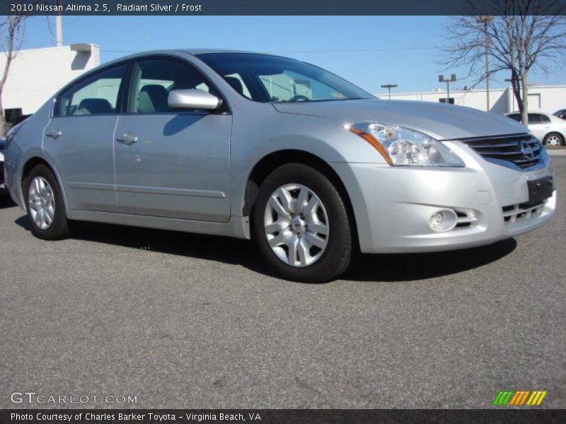 Radiant Silver / Frost 2010 Nissan Altima 2.5