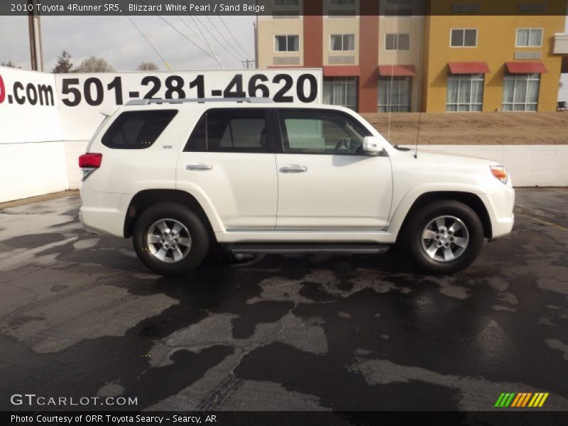 Blizzard White Pearl / Sand Beige 2010 Toyota 4Runner SR5