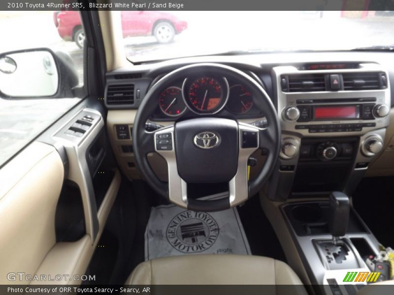 Blizzard White Pearl / Sand Beige 2010 Toyota 4Runner SR5