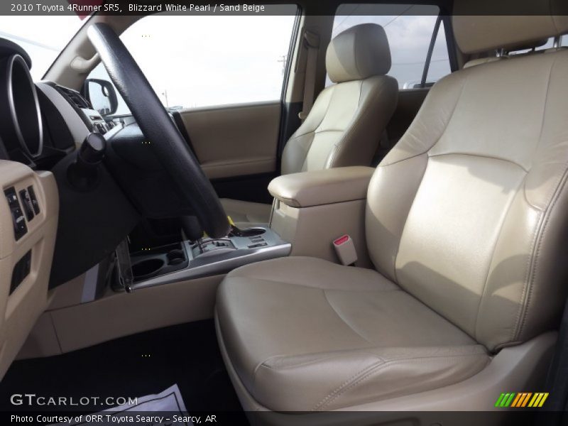 Blizzard White Pearl / Sand Beige 2010 Toyota 4Runner SR5