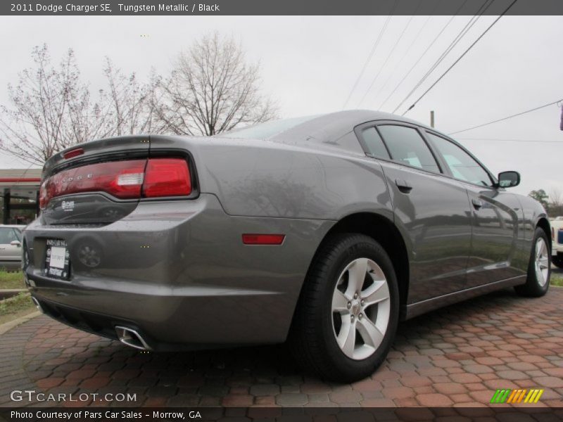 Tungsten Metallic / Black 2011 Dodge Charger SE