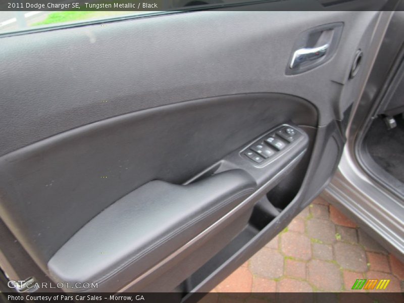 Tungsten Metallic / Black 2011 Dodge Charger SE