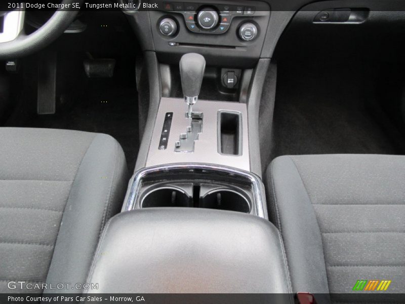 Tungsten Metallic / Black 2011 Dodge Charger SE