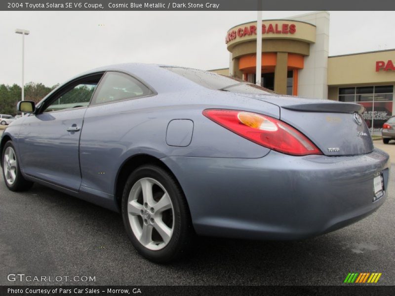 Cosmic Blue Metallic / Dark Stone Gray 2004 Toyota Solara SE V6 Coupe