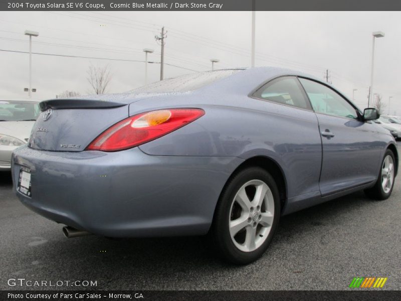 Cosmic Blue Metallic / Dark Stone Gray 2004 Toyota Solara SE V6 Coupe