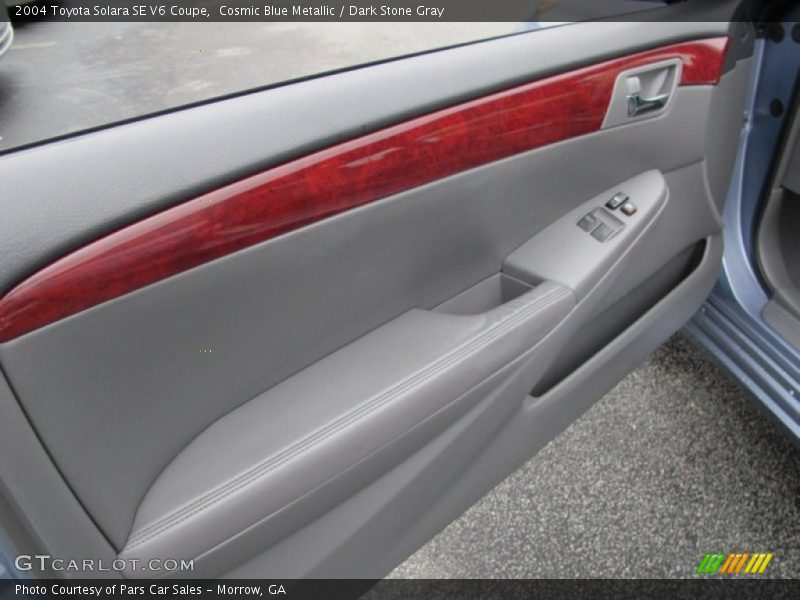 Cosmic Blue Metallic / Dark Stone Gray 2004 Toyota Solara SE V6 Coupe