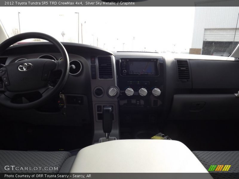 Silver Sky Metallic / Graphite 2012 Toyota Tundra SR5 TRD CrewMax 4x4