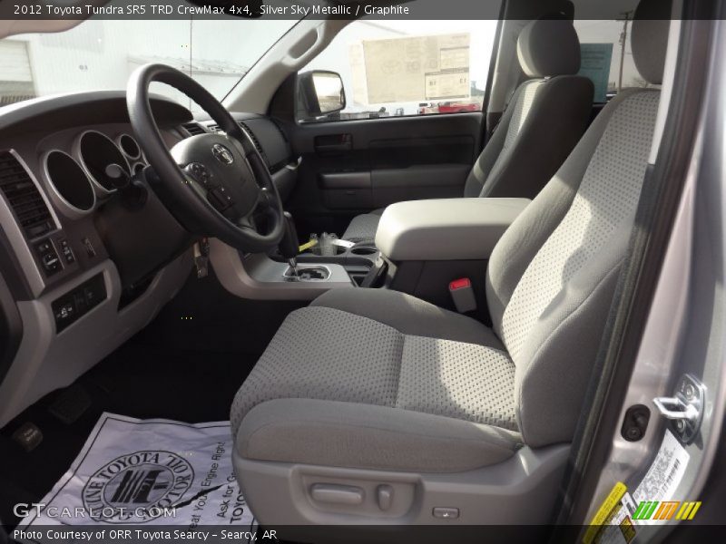 Silver Sky Metallic / Graphite 2012 Toyota Tundra SR5 TRD CrewMax 4x4