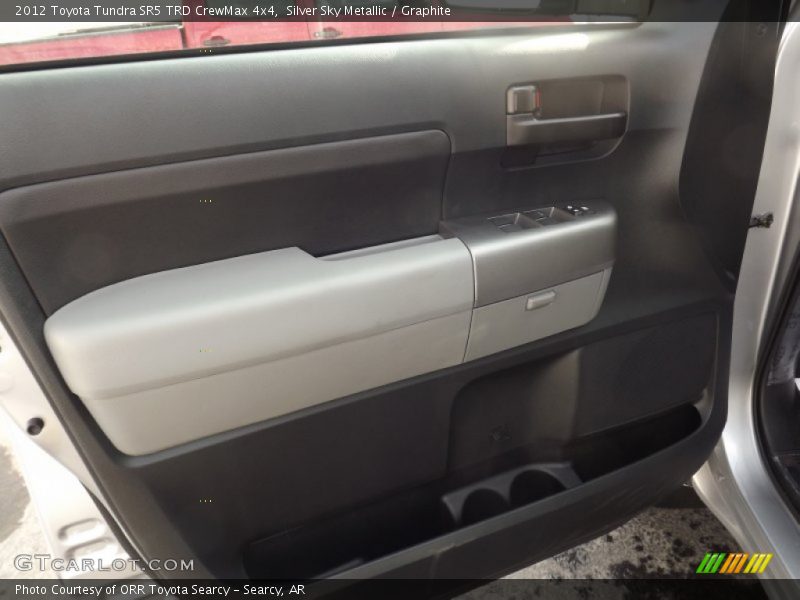 Silver Sky Metallic / Graphite 2012 Toyota Tundra SR5 TRD CrewMax 4x4