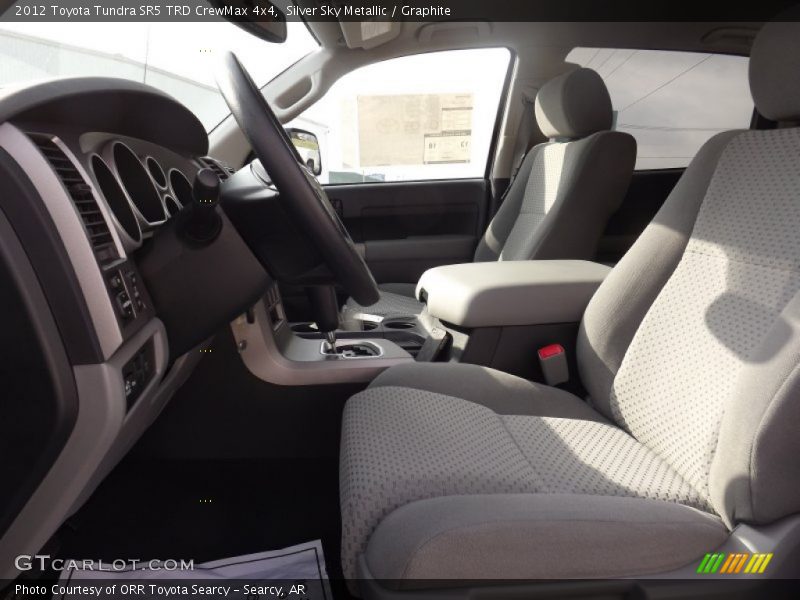 Silver Sky Metallic / Graphite 2012 Toyota Tundra SR5 TRD CrewMax 4x4