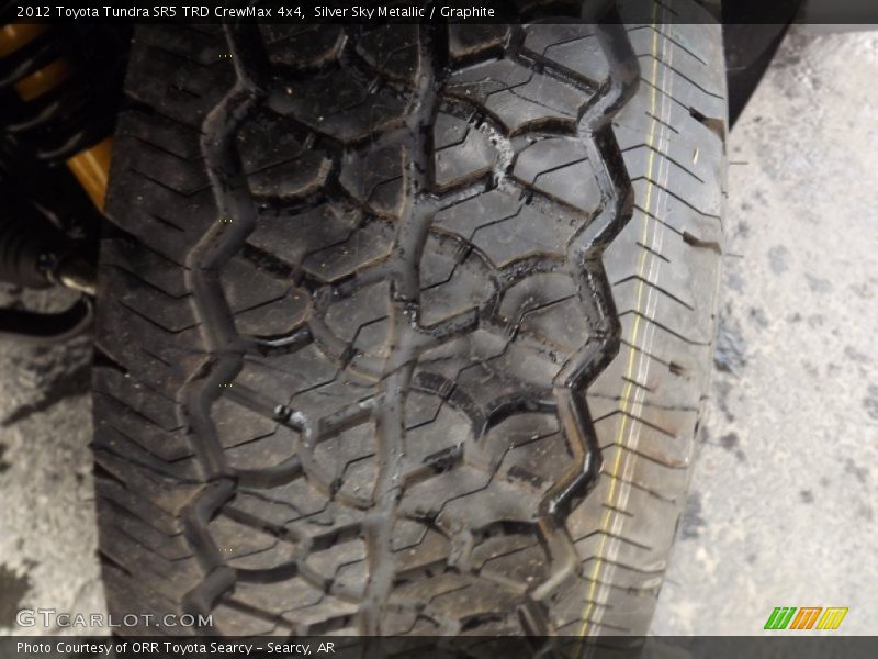 Silver Sky Metallic / Graphite 2012 Toyota Tundra SR5 TRD CrewMax 4x4