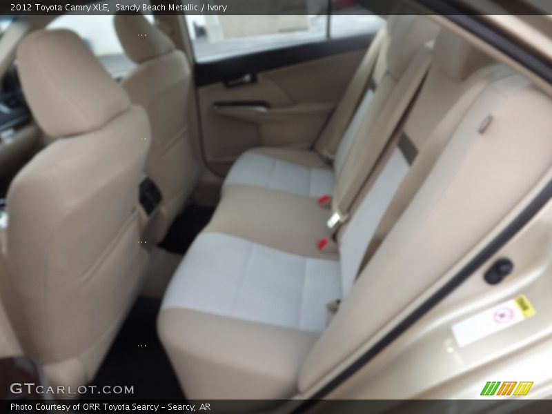 Sandy Beach Metallic / Ivory 2012 Toyota Camry XLE