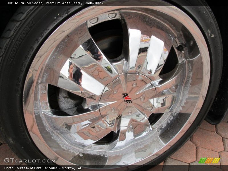 Premium White Pearl / Ebony Black 2006 Acura TSX Sedan