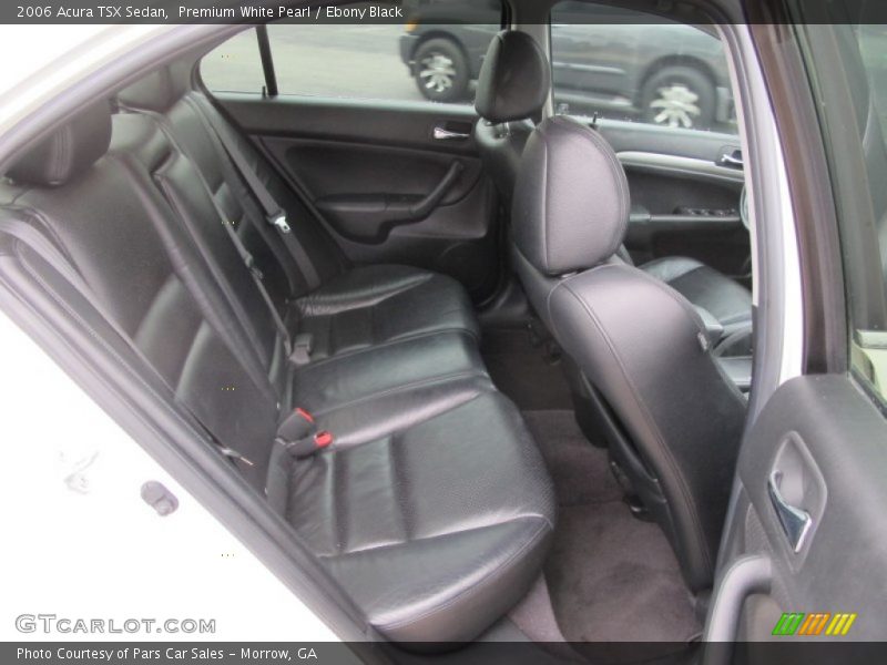 Premium White Pearl / Ebony Black 2006 Acura TSX Sedan