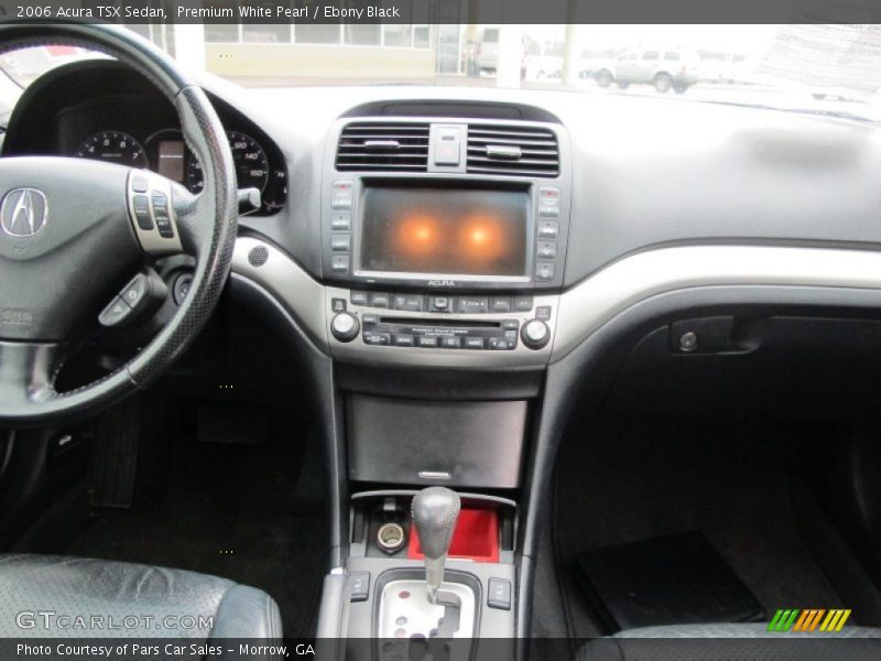 Premium White Pearl / Ebony Black 2006 Acura TSX Sedan