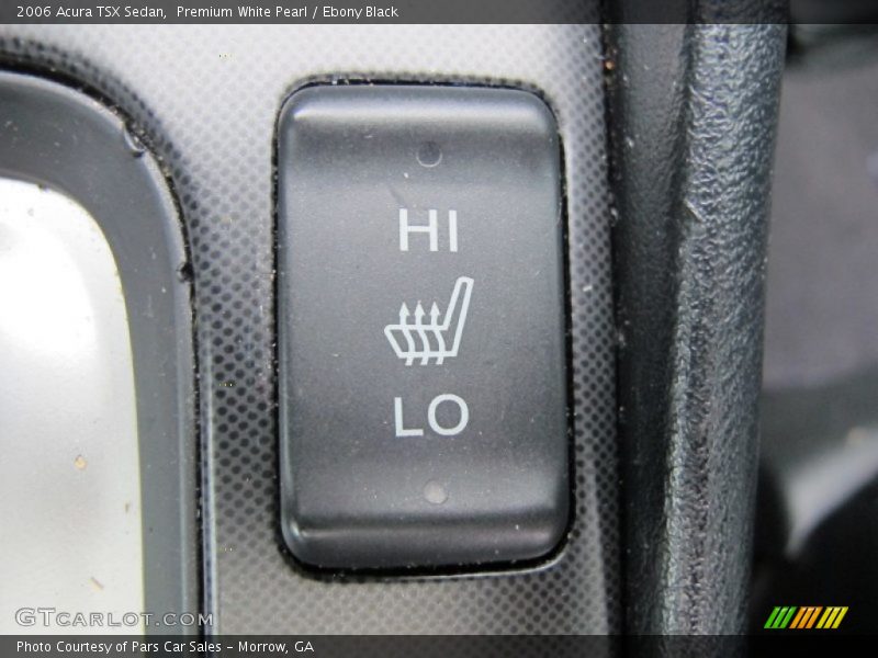 Premium White Pearl / Ebony Black 2006 Acura TSX Sedan