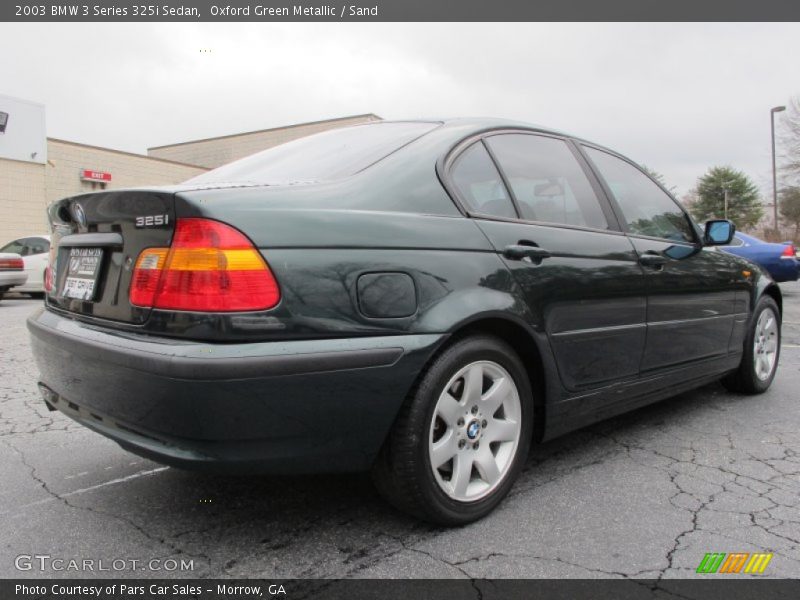 Oxford Green Metallic / Sand 2003 BMW 3 Series 325i Sedan