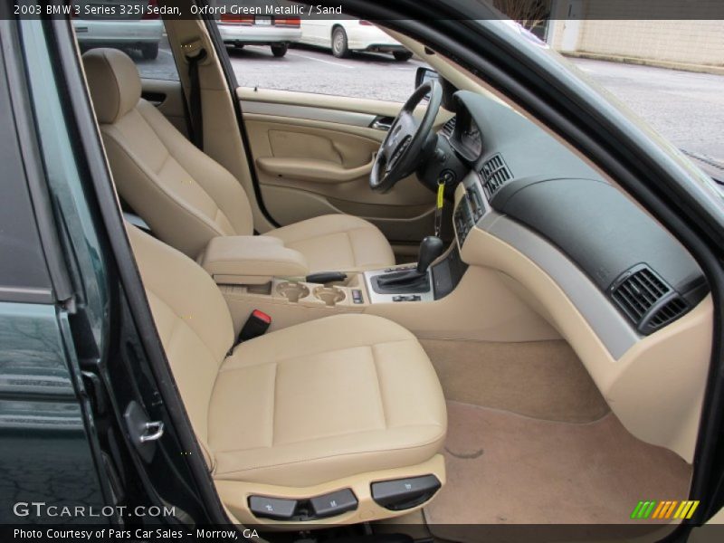Oxford Green Metallic / Sand 2003 BMW 3 Series 325i Sedan