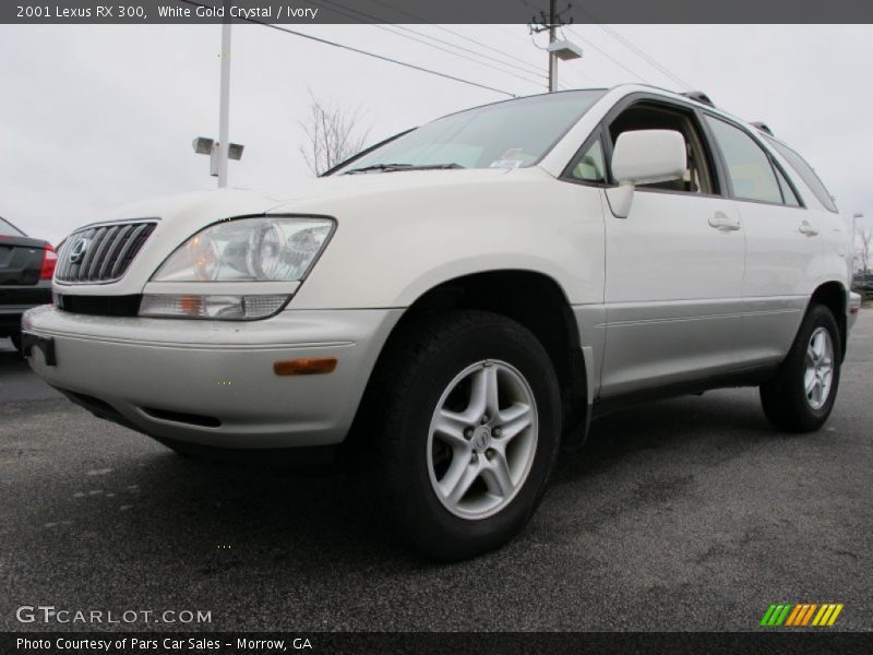 White Gold Crystal / Ivory 2001 Lexus RX 300