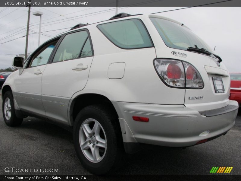 White Gold Crystal / Ivory 2001 Lexus RX 300