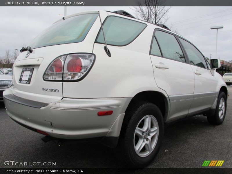 White Gold Crystal / Ivory 2001 Lexus RX 300