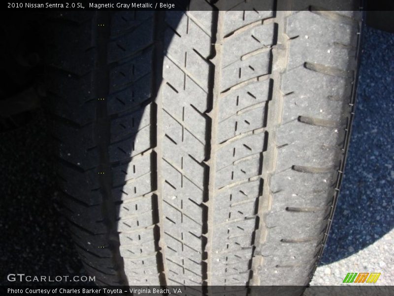 Magnetic Gray Metallic / Beige 2010 Nissan Sentra 2.0 SL