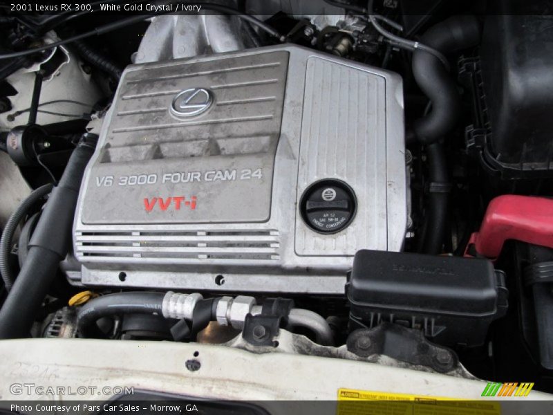  2001 RX 300 Engine - 3.0 Liter DOHC 24-Valve VVT-i V6