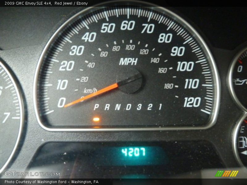 Red Jewel / Ebony 2009 GMC Envoy SLE 4x4