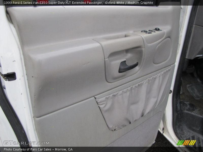 Oxford White / Medium Graphite 1999 Ford E Series Van E350 Super Duty XLT Extended Passenger