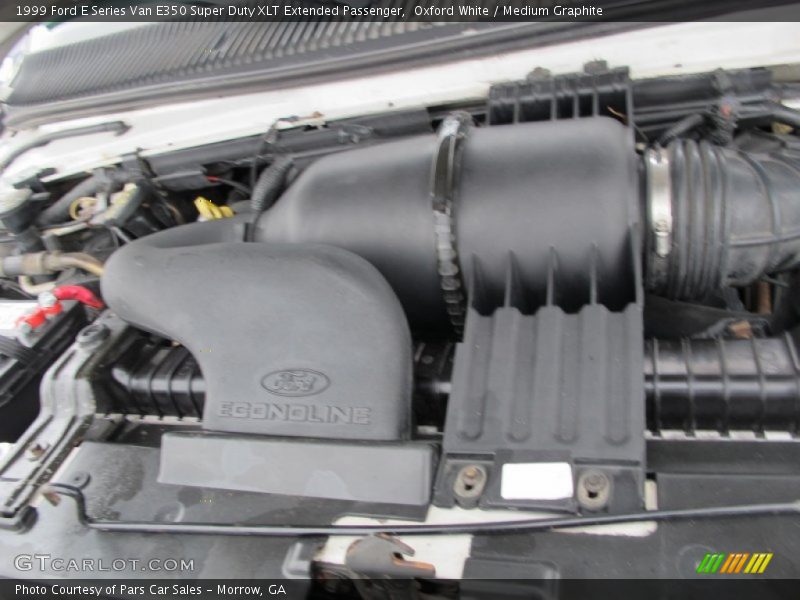 Oxford White / Medium Graphite 1999 Ford E Series Van E350 Super Duty XLT Extended Passenger