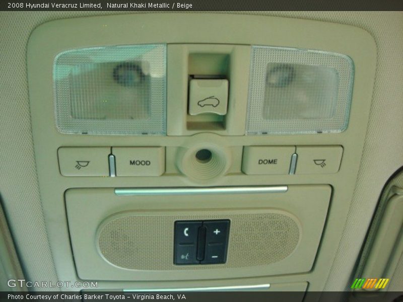 Natural Khaki Metallic / Beige 2008 Hyundai Veracruz Limited