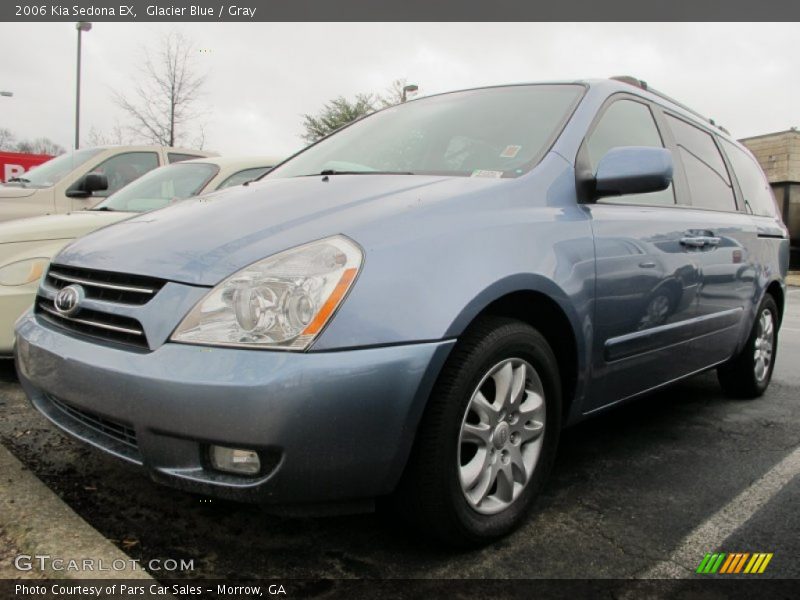 Glacier Blue / Gray 2006 Kia Sedona EX