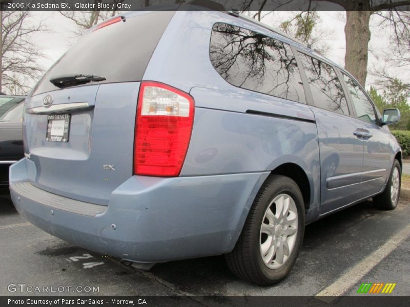 Glacier Blue / Gray 2006 Kia Sedona EX