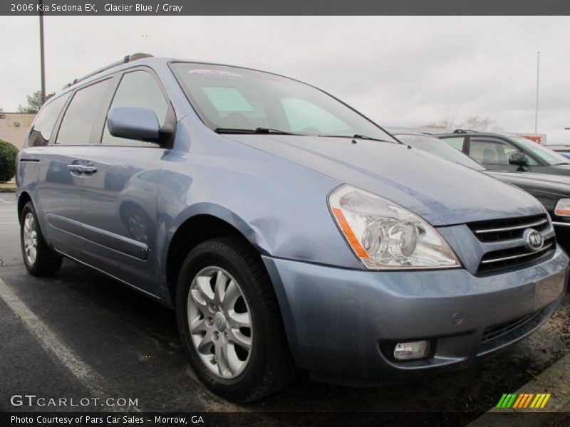 Glacier Blue / Gray 2006 Kia Sedona EX