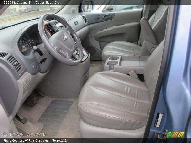  2006 Sedona EX Gray Interior