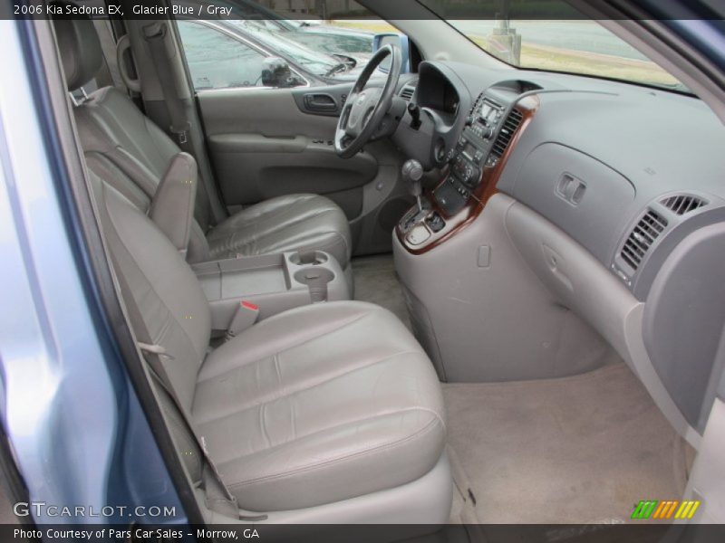 Glacier Blue / Gray 2006 Kia Sedona EX