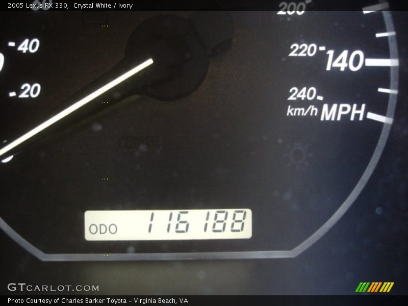 Crystal White / Ivory 2005 Lexus RX 330
