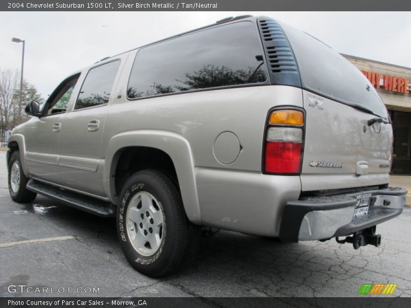 Silver Birch Metallic / Tan/Neutral 2004 Chevrolet Suburban 1500 LT
