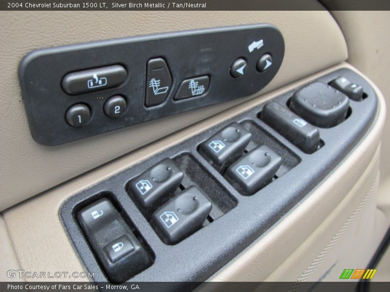 Silver Birch Metallic / Tan/Neutral 2004 Chevrolet Suburban 1500 LT