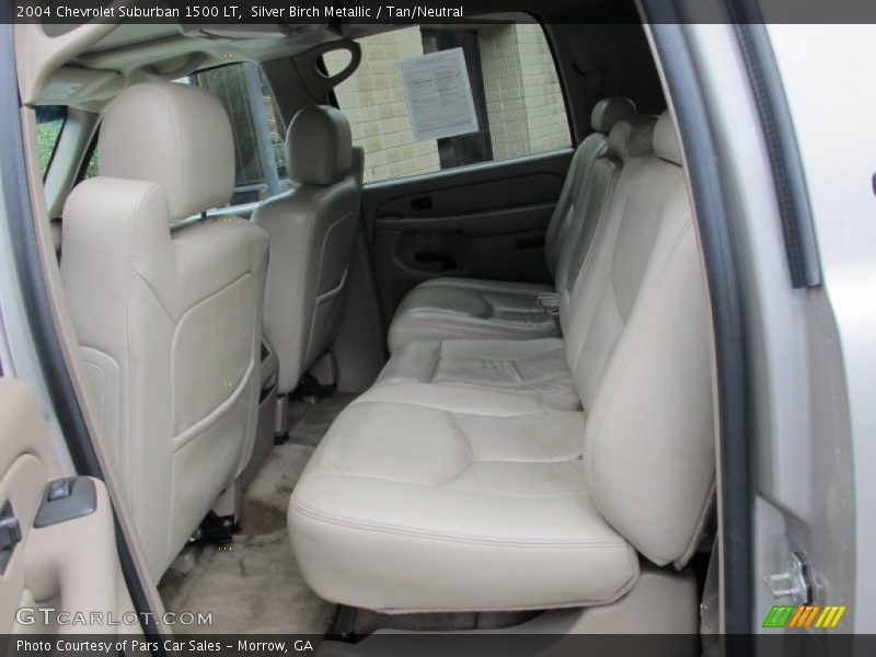 Silver Birch Metallic / Tan/Neutral 2004 Chevrolet Suburban 1500 LT