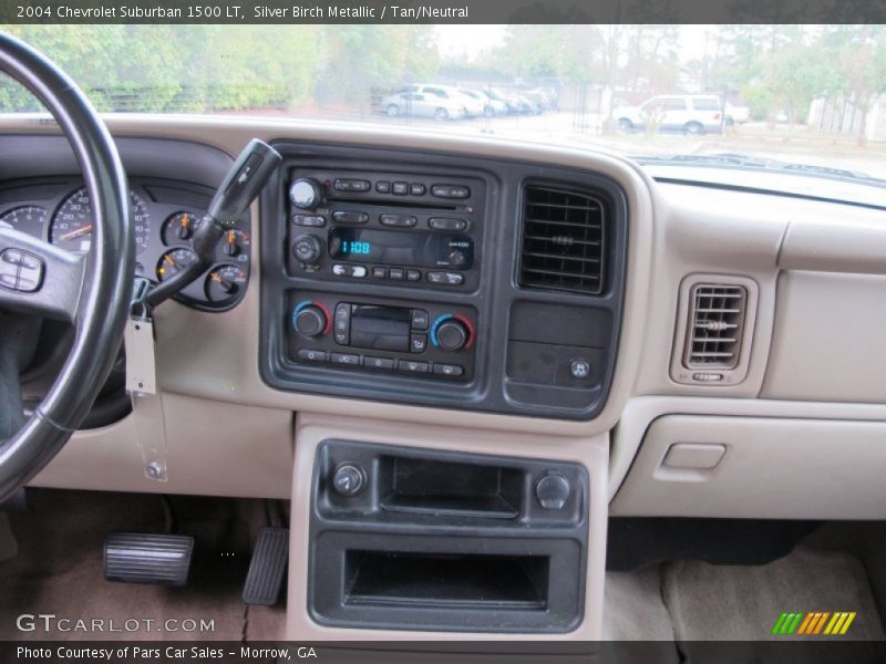 Silver Birch Metallic / Tan/Neutral 2004 Chevrolet Suburban 1500 LT