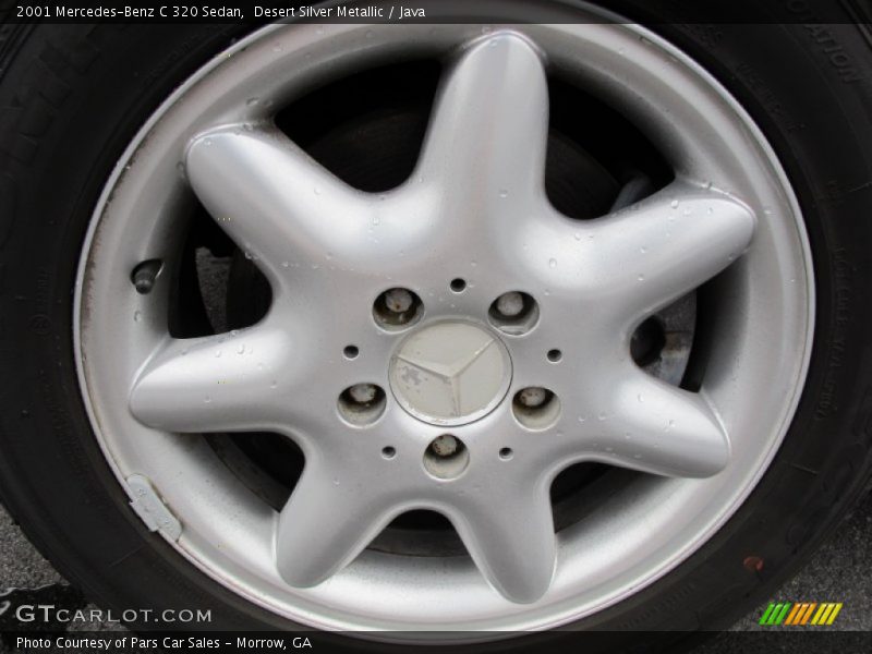 Desert Silver Metallic / Java 2001 Mercedes-Benz C 320 Sedan