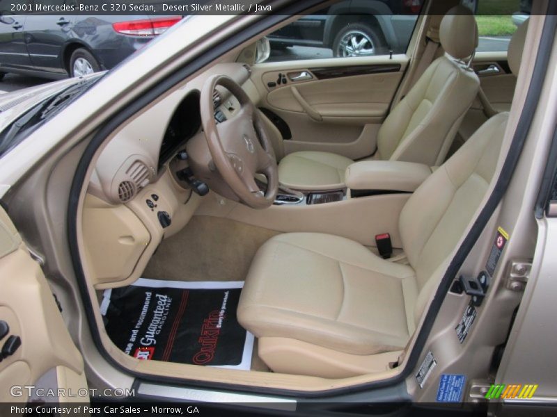  2001 C 320 Sedan Java Interior
