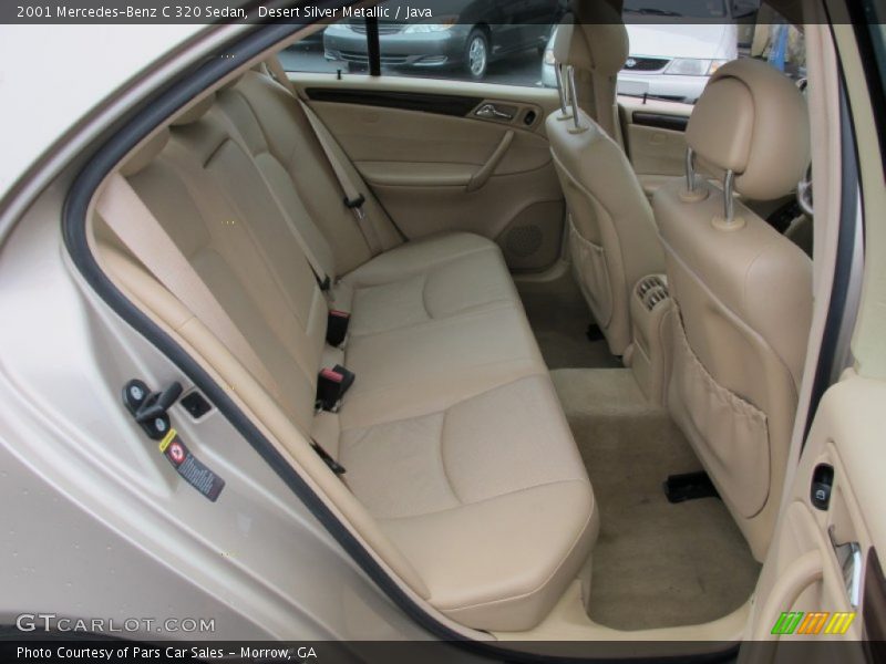 Rear Seat of 2001 C 320 Sedan