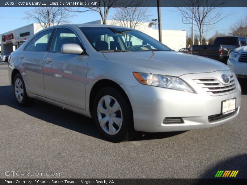 Classic Silver Metallic / Ash 2009 Toyota Camry LE